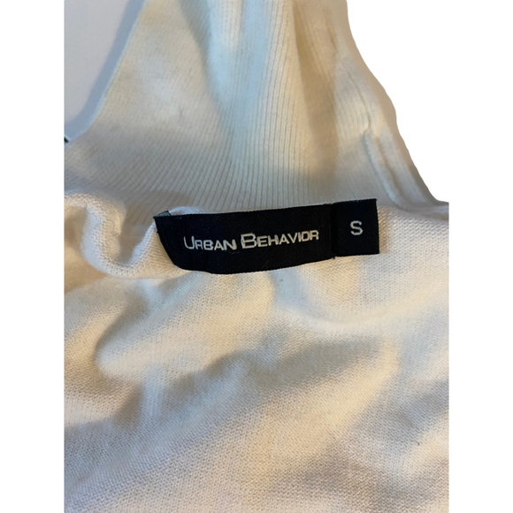 Women's Urban Behavior Sweater, Size S, White - Picture 6 of 7